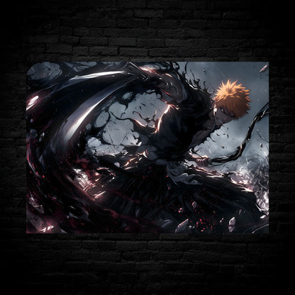 Kurosaki Ichigo Dark Bankai Poster