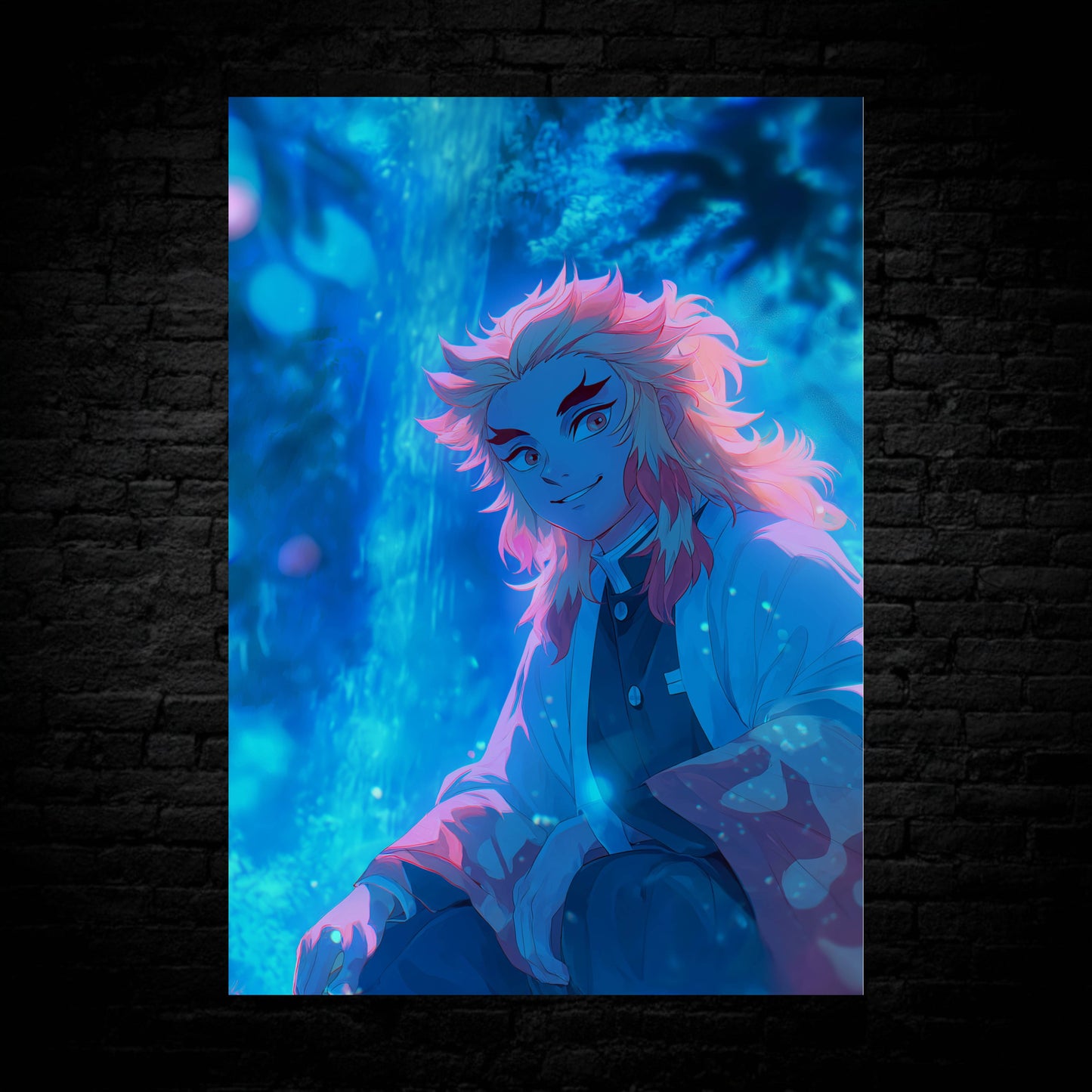 Rengoku’s Tranquil Flame Poster