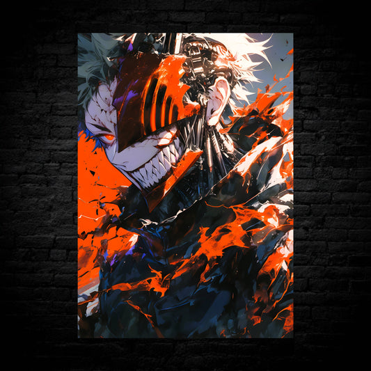 Denji: Half Transformation Poster