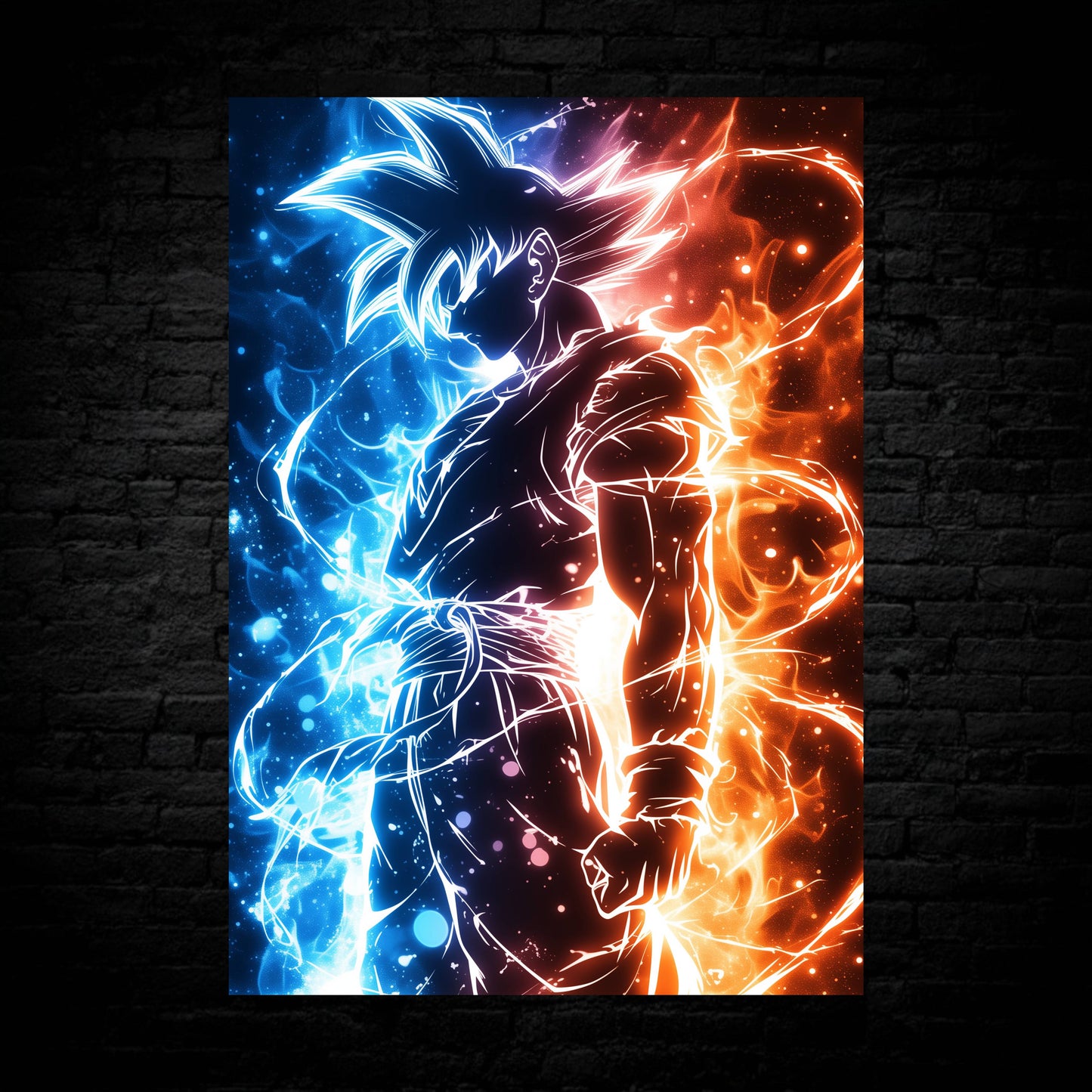 Goku: Divine Glow Poster