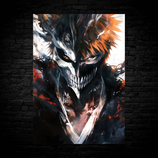 Kurosaki Ichigo Hollow Mask Form Poster