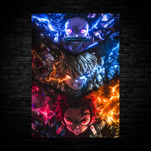 Thunder, Flame, and Blood Poster