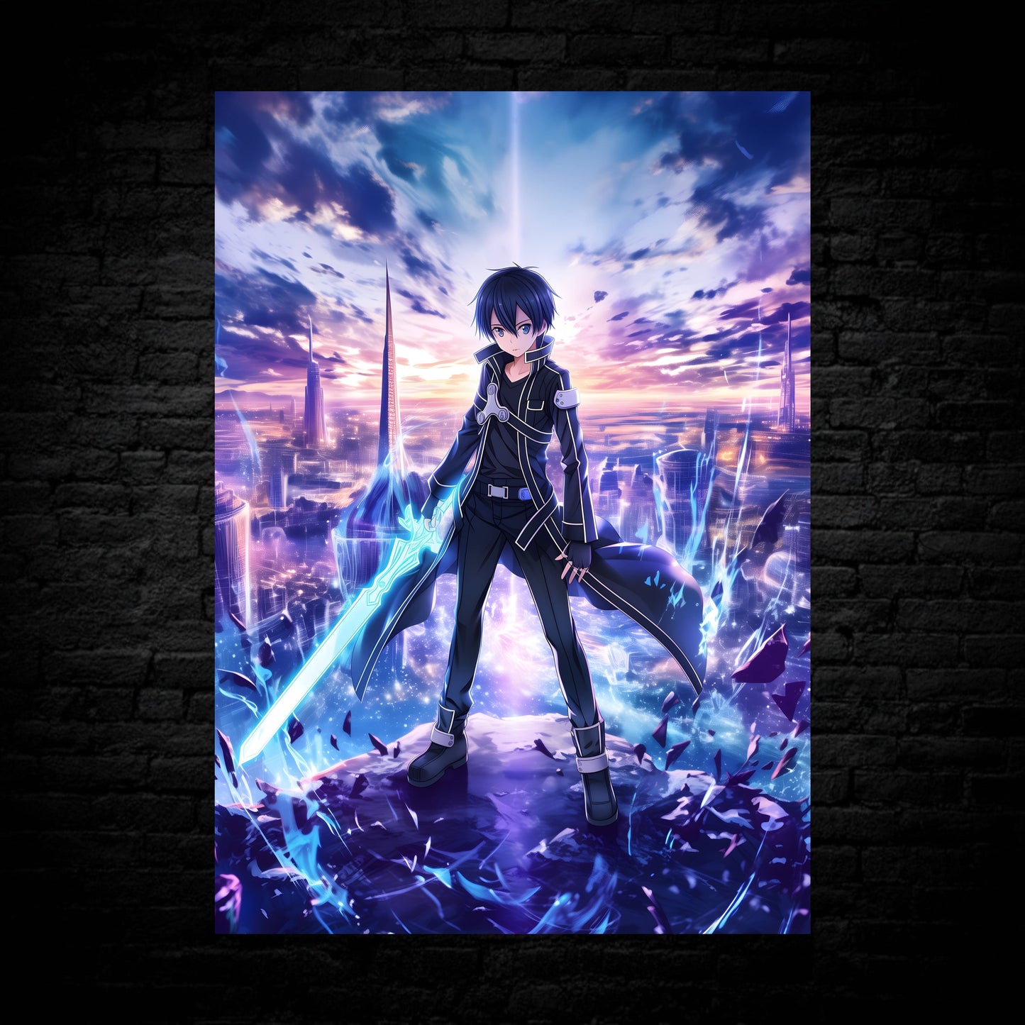 Kirito: The Black Swordsman Poster
