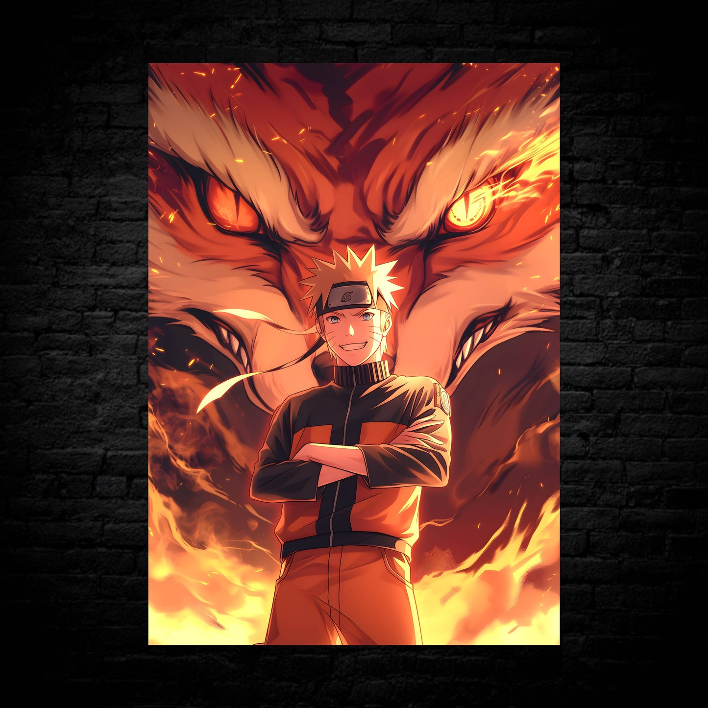 Naruto & Kurama – Unbreakable Bond Poster