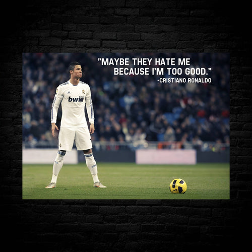CR7 Confidence Poster