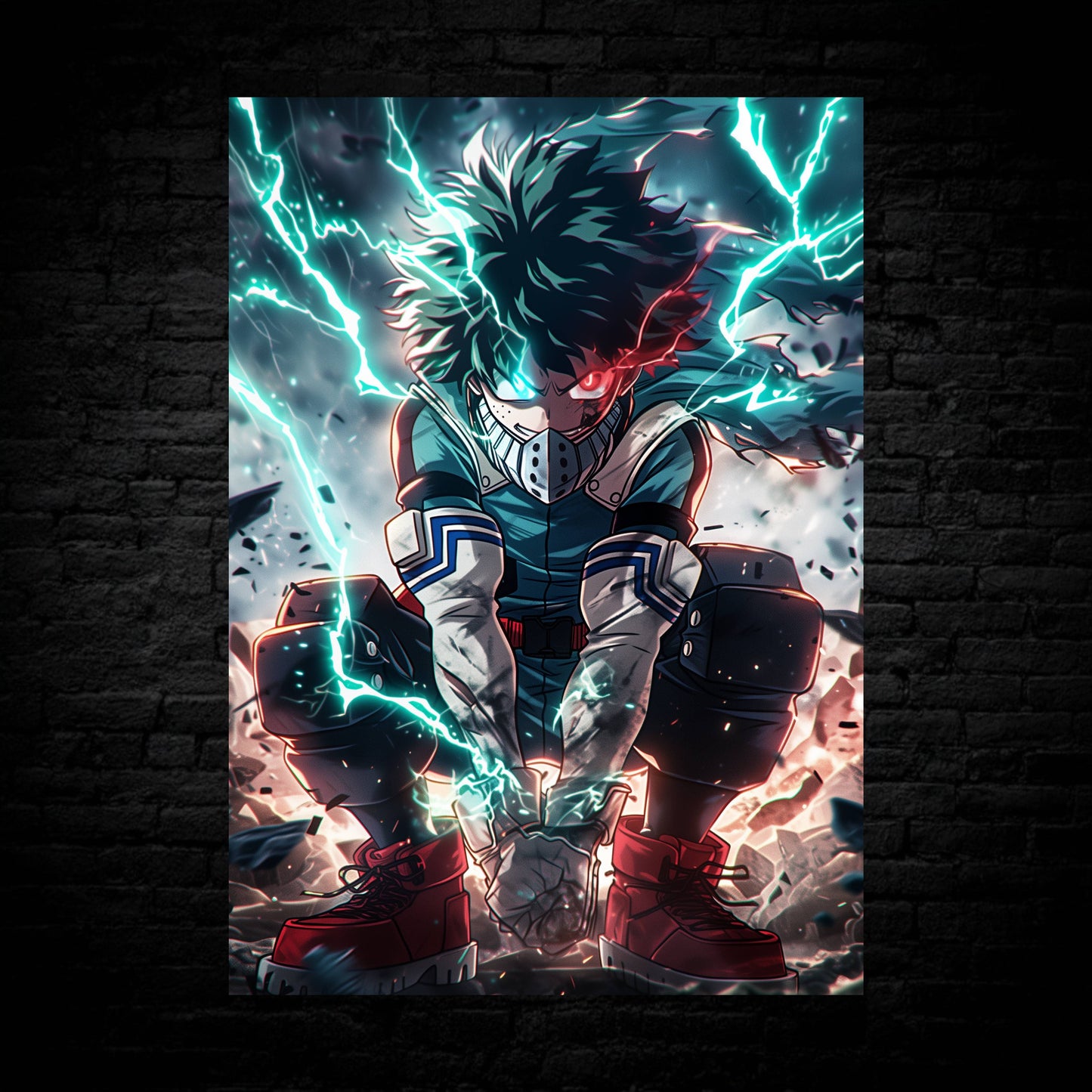 Izuku Midoriya: Full Cowl Poster