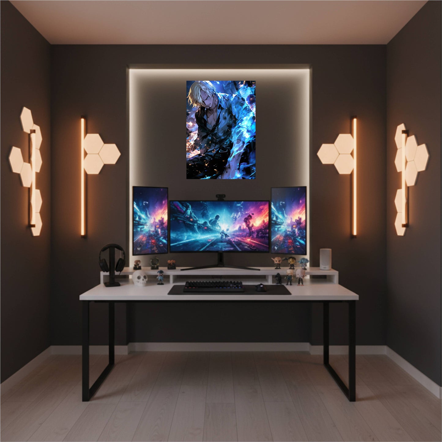 Sanji: Blue Flame Poster