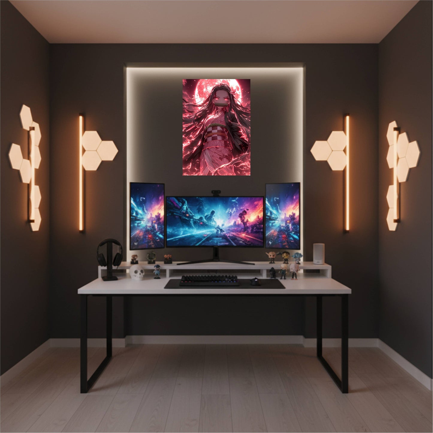 Blood Moon Nezuko Poster