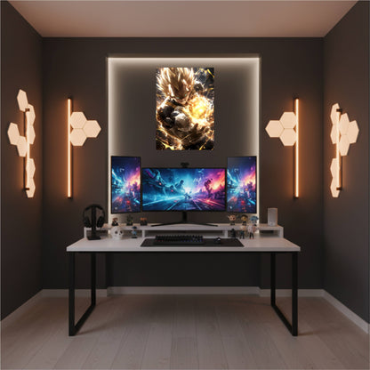 Vegeta: Final Flash Poster