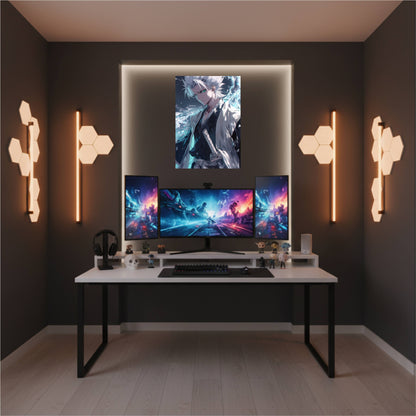 Hitsugaya Toshiro Ice Aura Poster