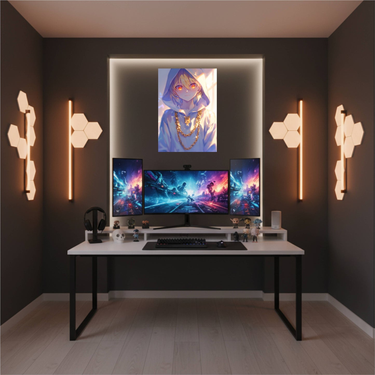 Kurapika: Chibi Streetwear Poster