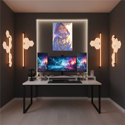 Kurapika: Chibi Streetwear Poster