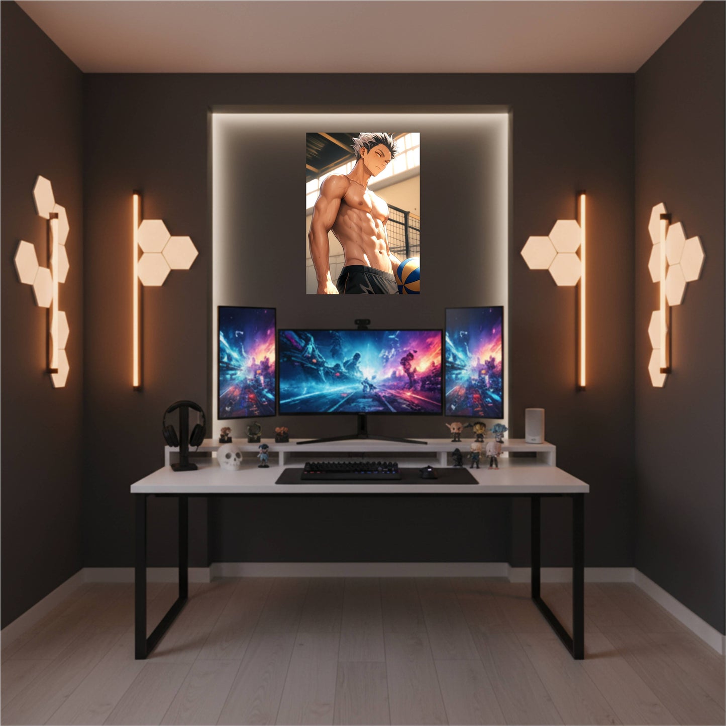 Bokuto: Topless Poster