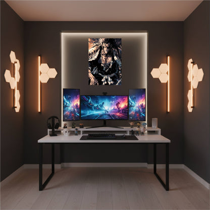 Zaraki Kenpachi Battle Worn Poster