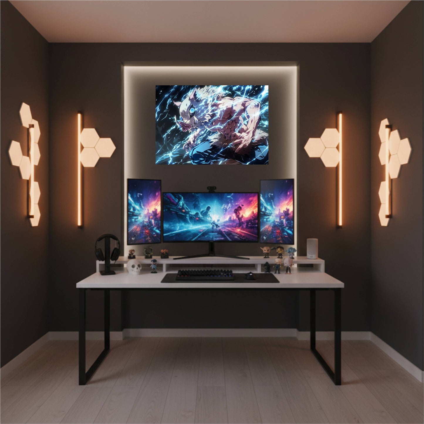 Inosuke Hashibira : Beast Breathing Poster