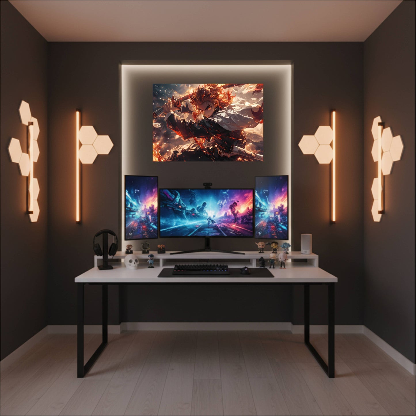 Kyojuro Rengoku: Flame Hashira Poster