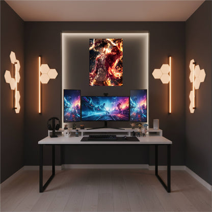 Luffy: Flame of the Pirate King Poster