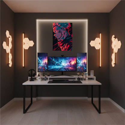 Sukuna: Neon Edition II Poster