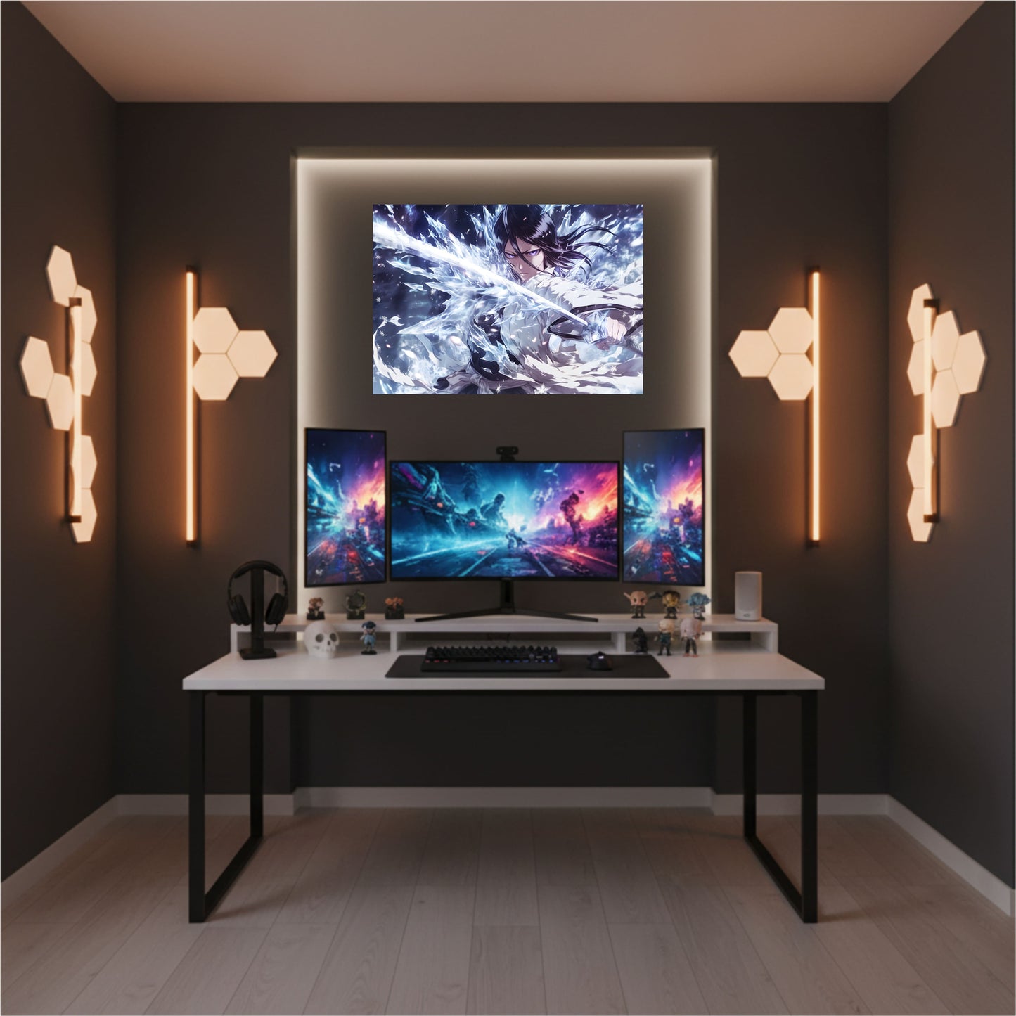 Kuchiki Rukia Ice Blade Poster