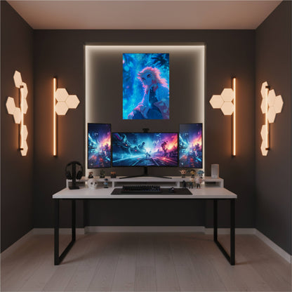 Rengoku’s Tranquil Flame Poster