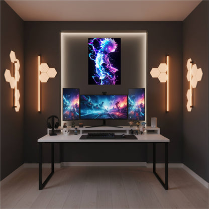 Killua: Neon Poster