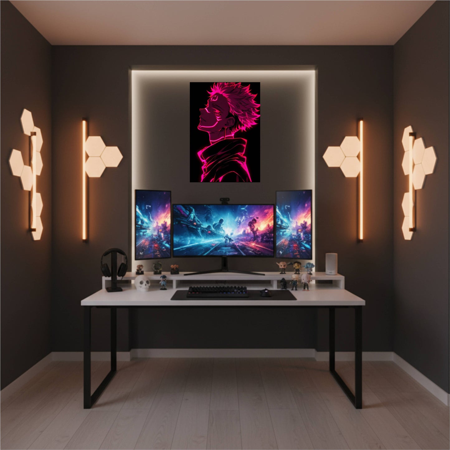 Sukuna: Neon Edition Poster