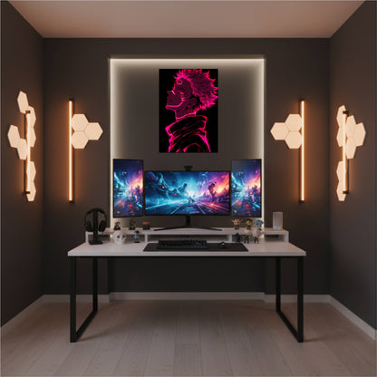 Sukuna: Neon Edition Poster