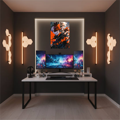 Denji: Half Transformation Poster