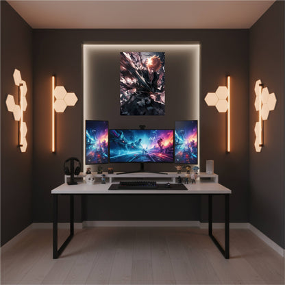 Kurosaki Ichigo Dark Resolve Poster