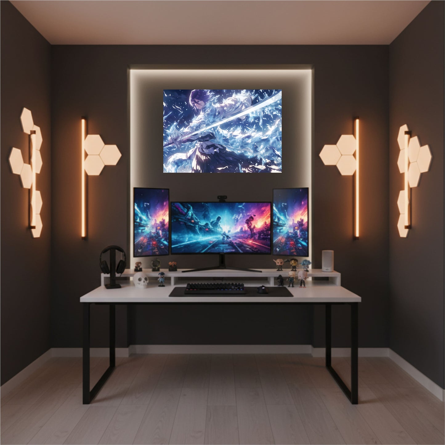 Kuchiki Rukia Bankai Ice Form Poster