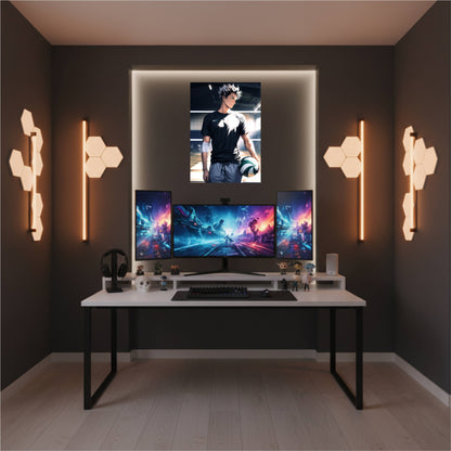 Bokuto: Deep In Thought Poster