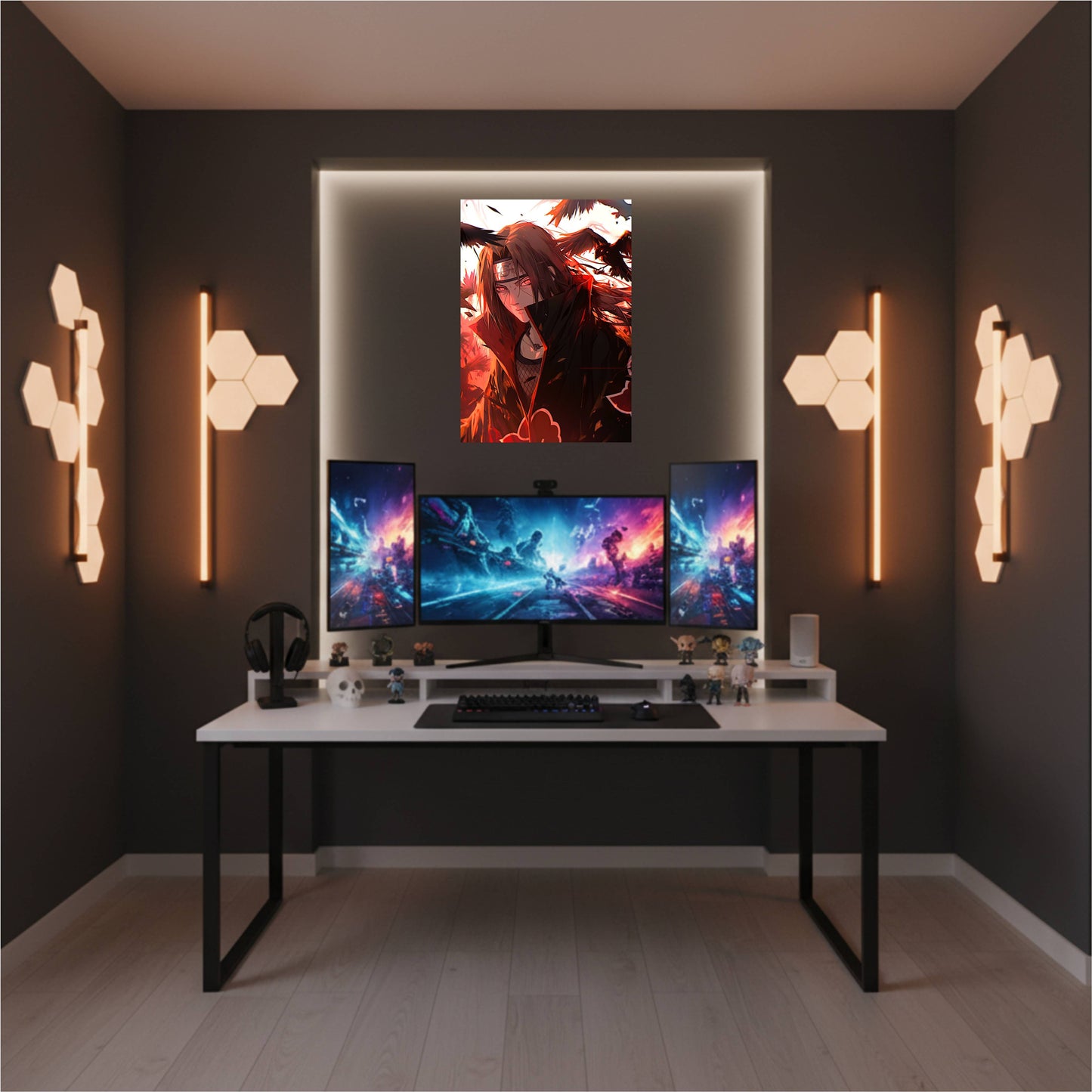 Itachi: Mangekyou Sharingan Alt Art Poster