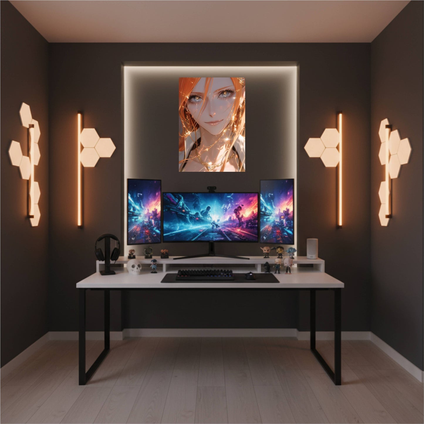 Inoue Orihime Radiant Gaze Poster