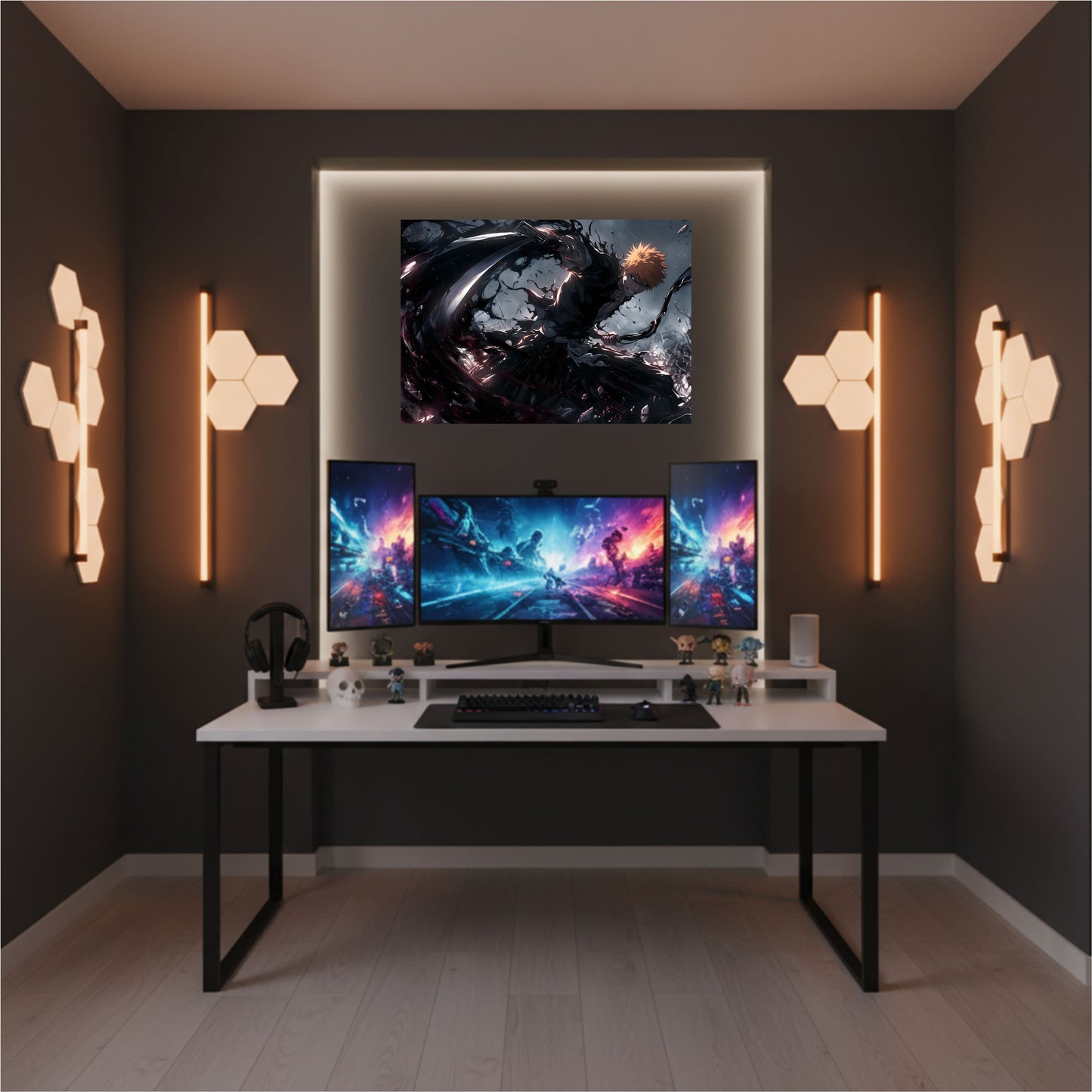 Kurosaki Ichigo Dark Bankai Poster