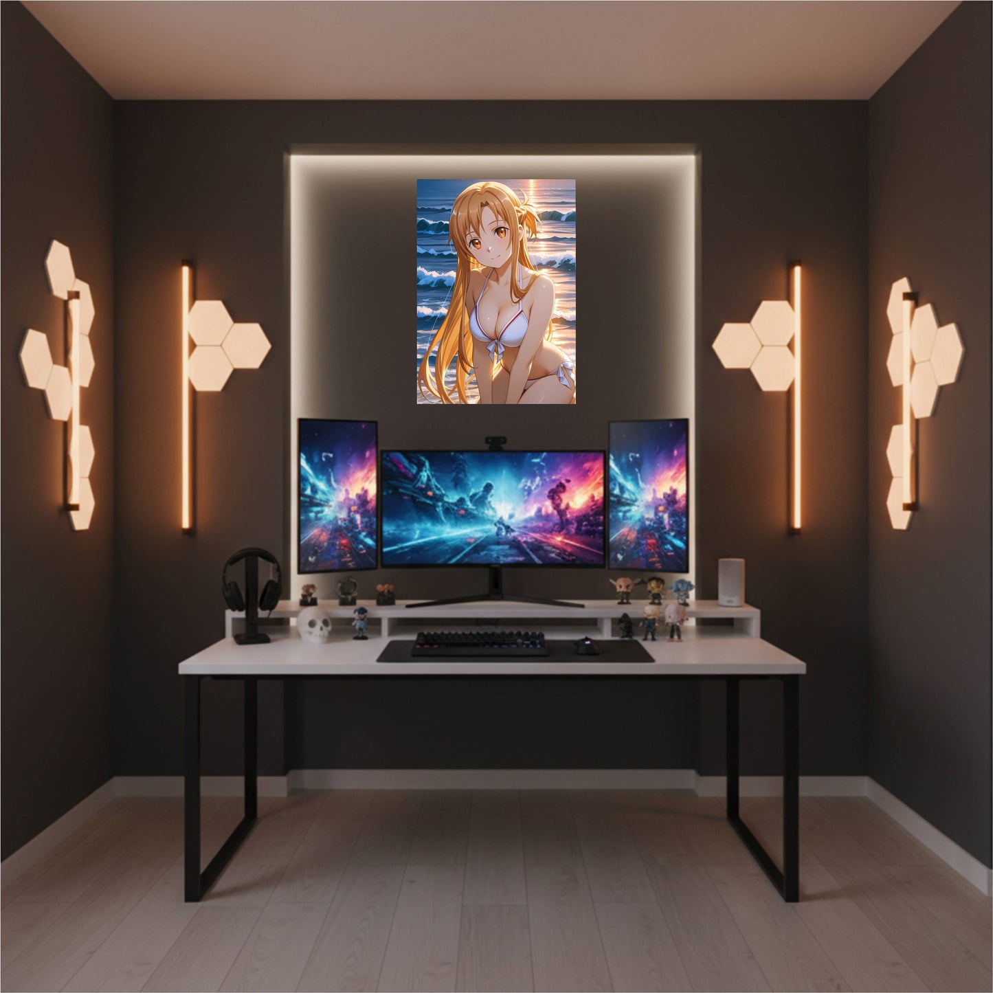 Asuna’s Summer Glow Poster