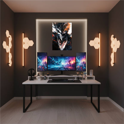 Kurosaki Ichigo Hollow Mask Form Poster