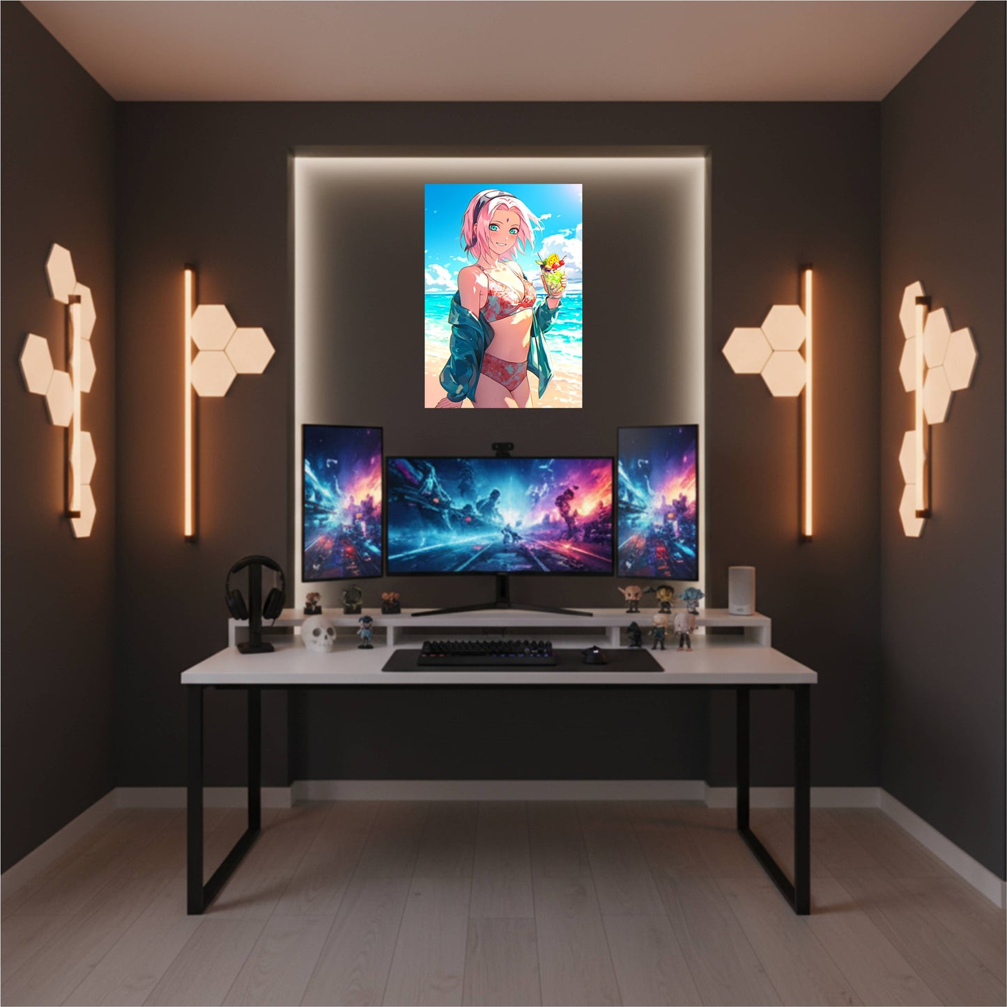 Sakura: Beachwear Poster