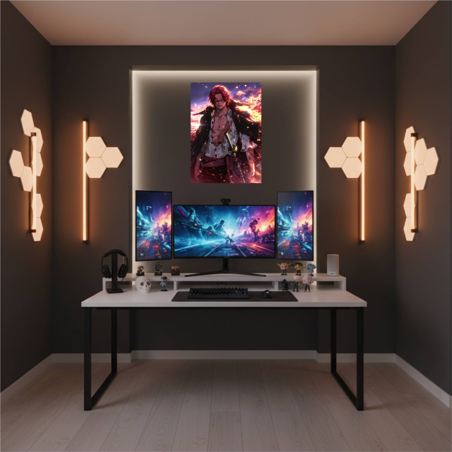 Red-Haired Shanks Poster