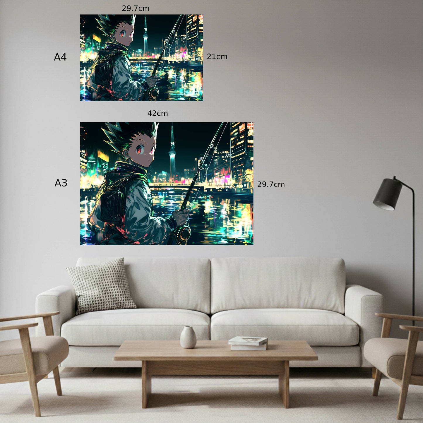 Gon – City Lights Fishing Poster