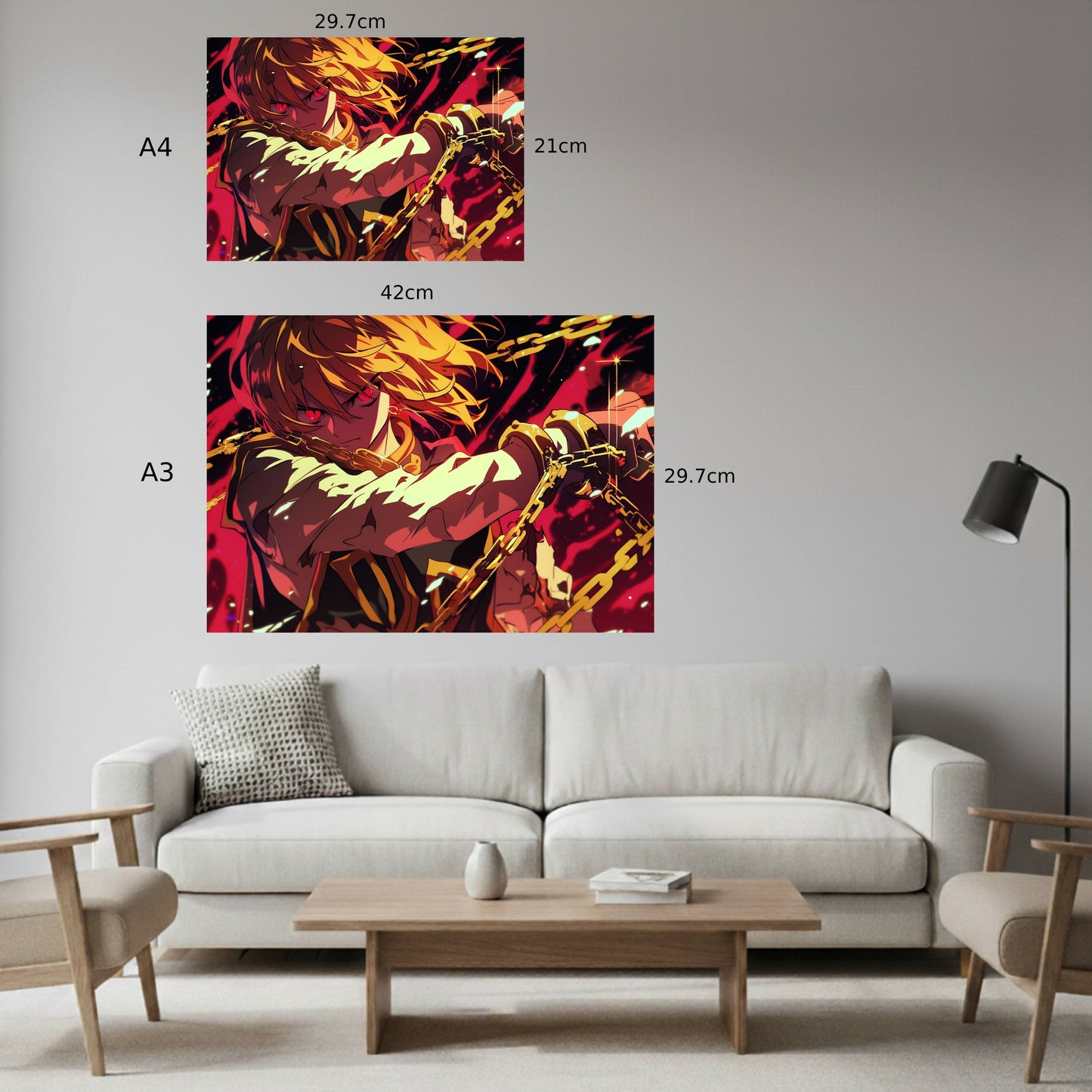 Kurapika: Troupe Hunting Poster