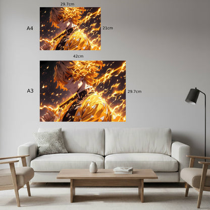 Zenitsu: Lightning Form Poster