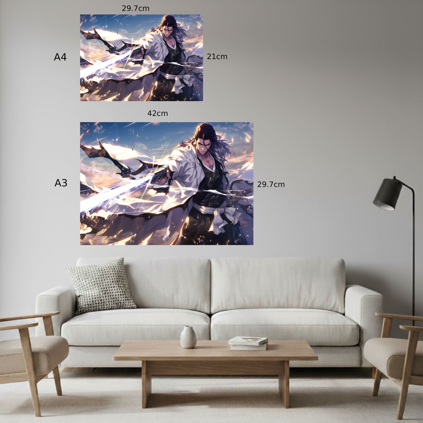 Starrk Coyote Lone Wolf Poster