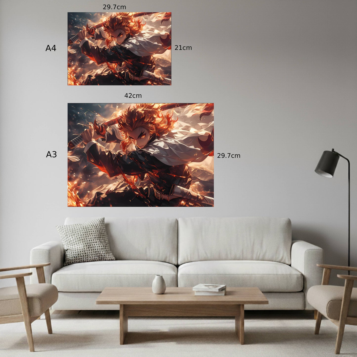 Kyojuro Rengoku: Flame Hashira Poster