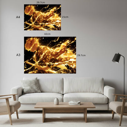 Zenitsu Agatsuma Poster