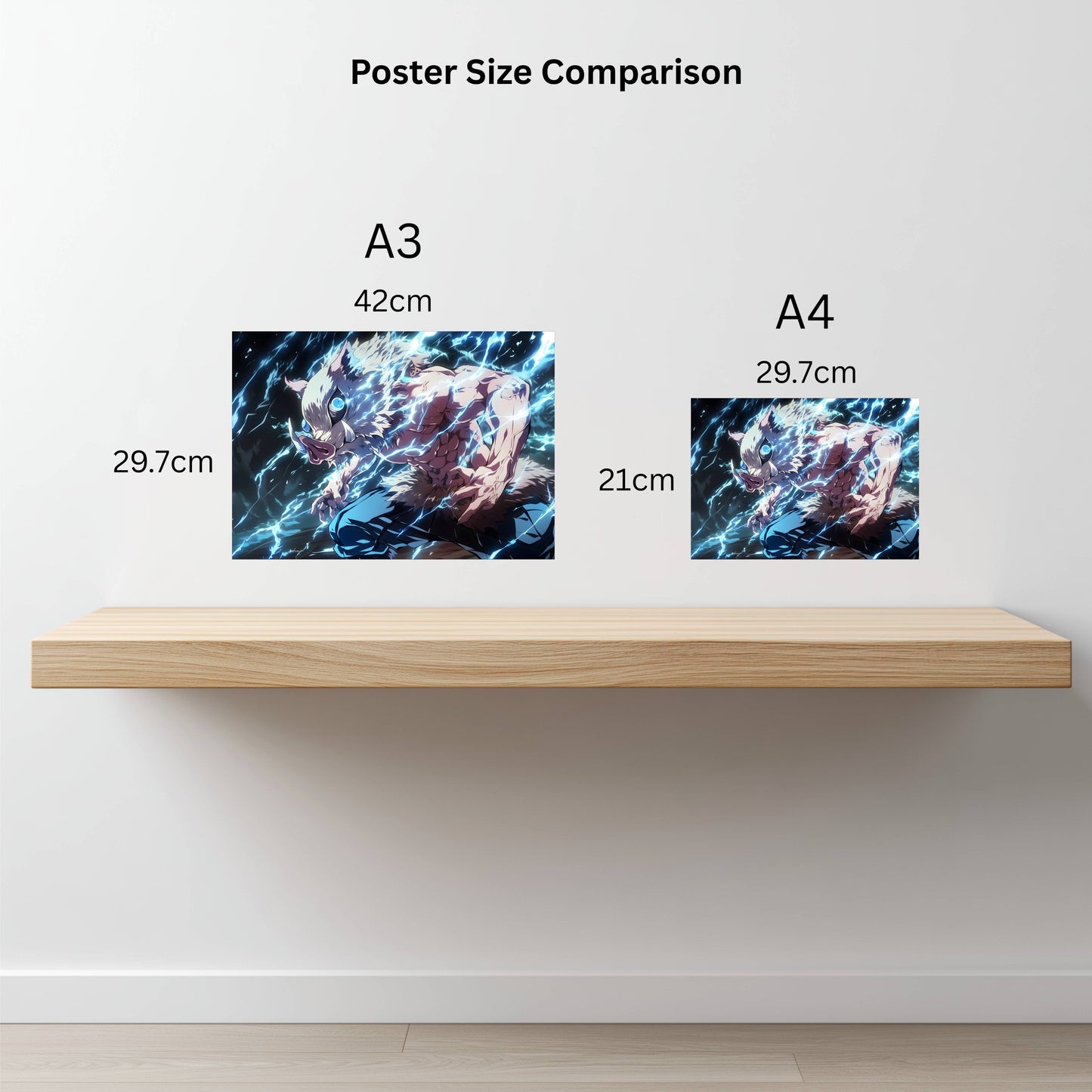 Inosuke Hashibira : Beast Breathing Poster