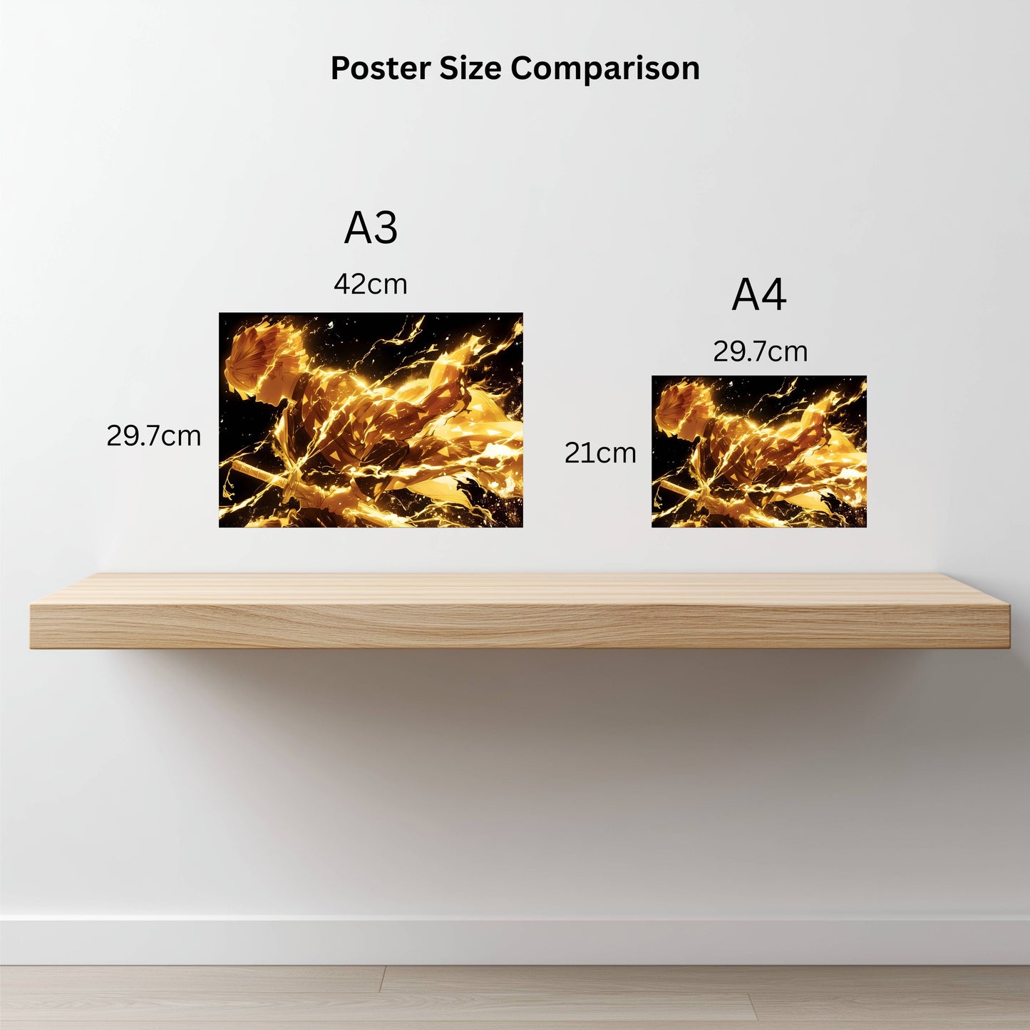 Zenitsu Agatsuma Poster