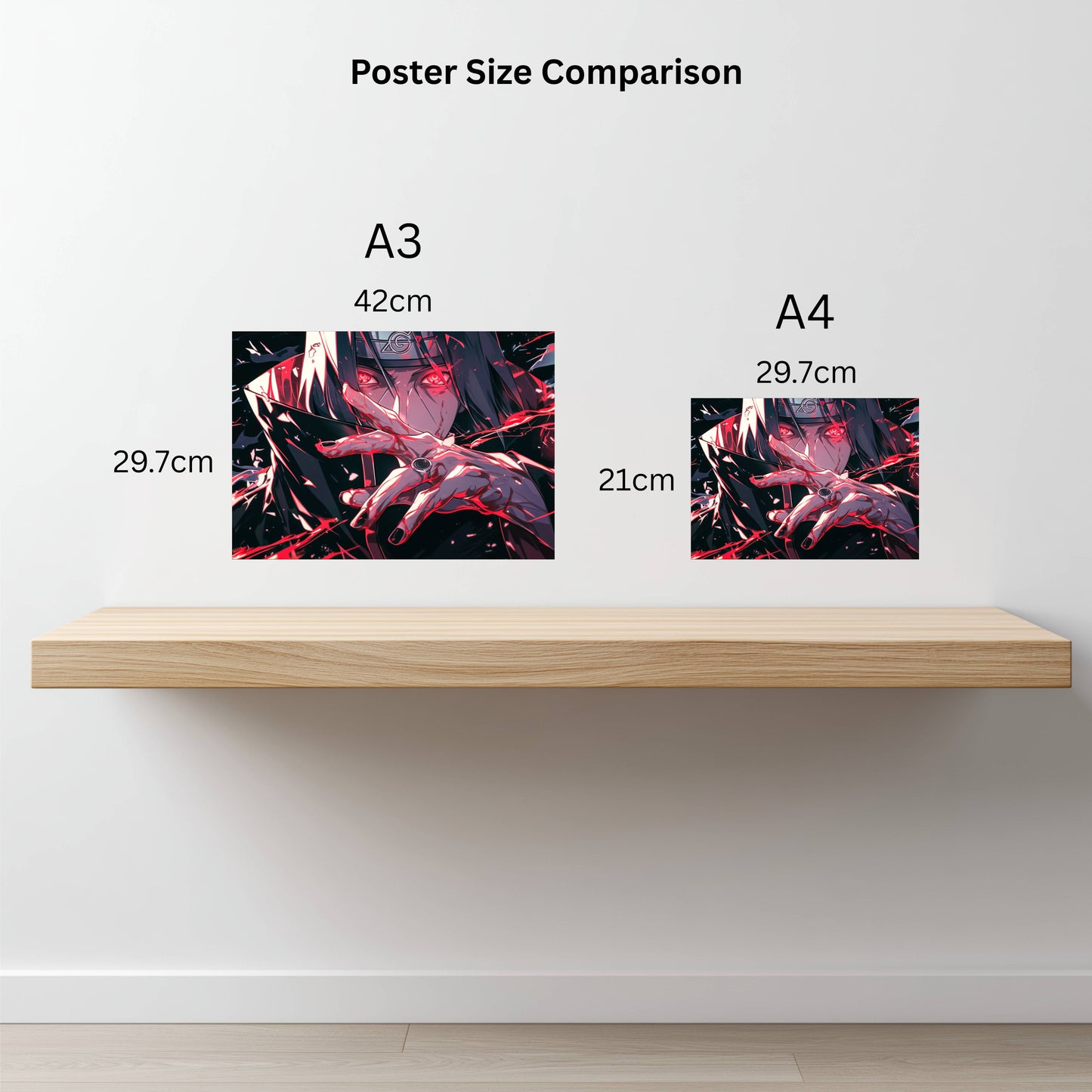 Itachi Uchiha III Poster