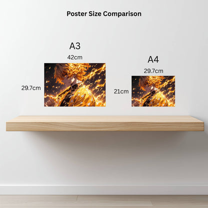 Zenitsu: Lightning Form Poster