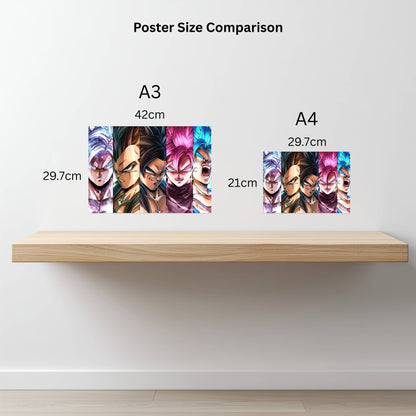 Saiyan Evolution Poster