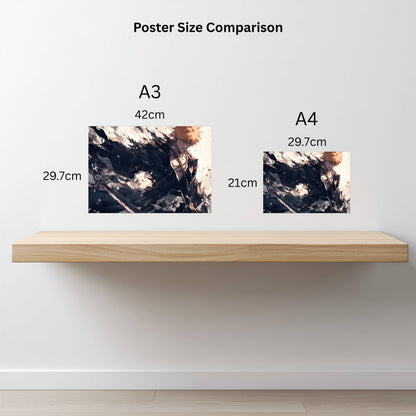 Kurosaki Ichigo Final Getsuga Poster